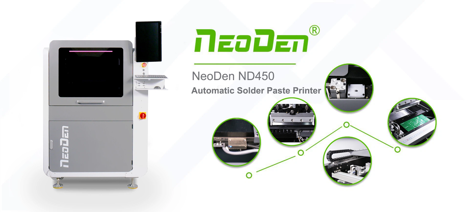 ND450 automatic solder paste printer